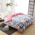 Duvet Cover Plaid Stripes