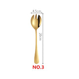 Gold Color Long Handle Spoons