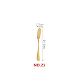 Gold Color Long Handle Spoons