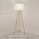 Nordic Luxury Feather Floor Lamp