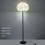 Nordic Luxury Feather Floor Lamp