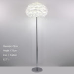 Nordic Luxury Feather Floor Lamp