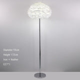 Nordic Luxury Feather Floor Lamp