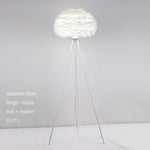 Nordic Luxury Feather Floor Lamp