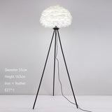 Nordic Luxury Feather Floor Lamp