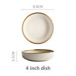 Solid Color Ceramic Plate