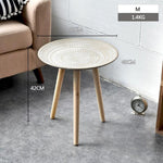 Creative Round Nordic Wood Coffee Table