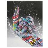 Street Graffiti Art Canvas Painting