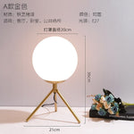 Nordic led table lamp