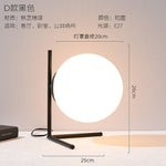 Nordic led table lamp