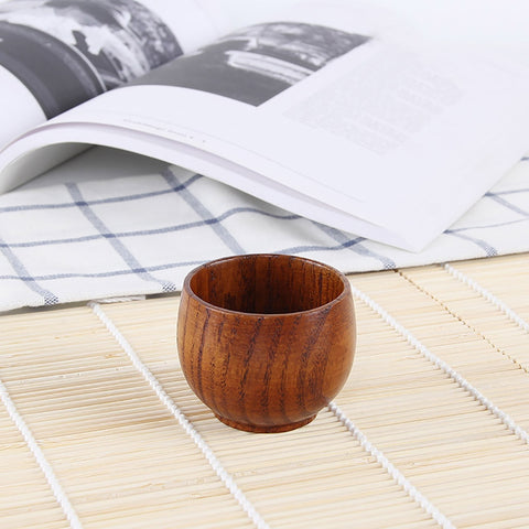 Wood Green Tea Cups