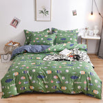 Cartoon color printing quilt cover