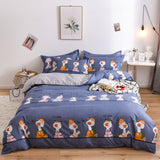 Cartoon color printing quilt cover